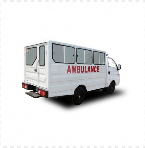 hyundai ambulance PNG Image with Transparent Cutout