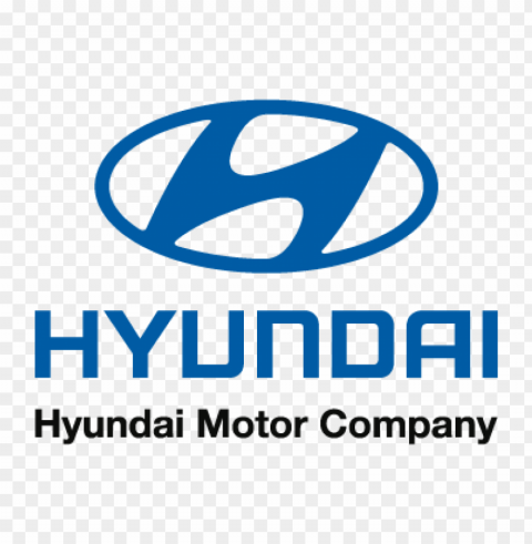 hyundai motor company vector logo PNG files with no backdrop wide compilation