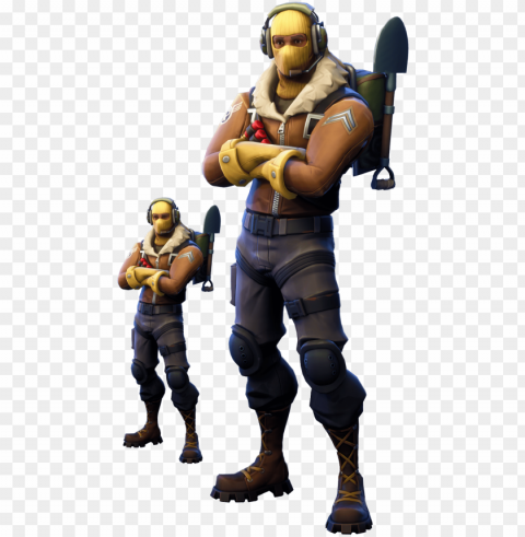 i can make them double this - fortnite raptor skin Transparent Background PNG Isolated Character