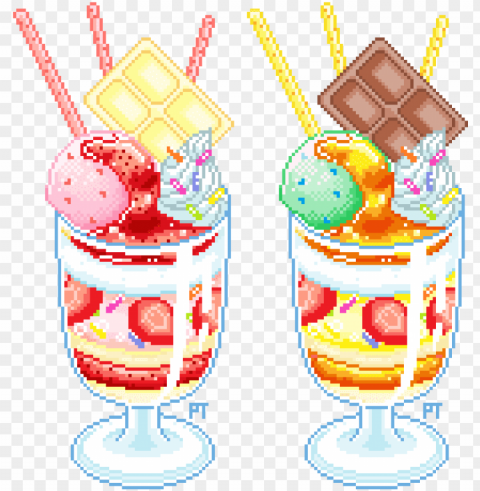 I Draw Pixel Stuff - Kawaii Pixel Food PNG Images With No Background Needed