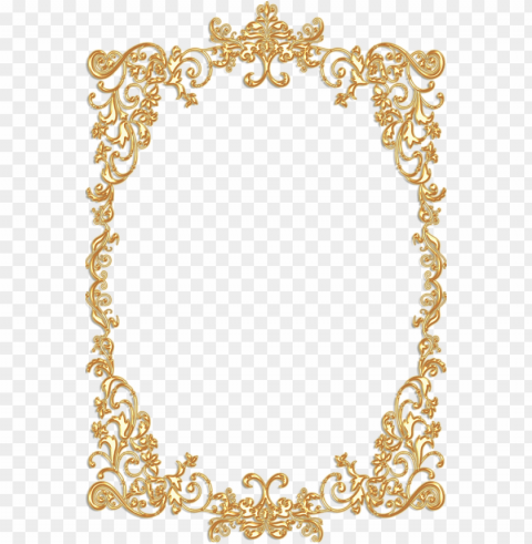 i - gold vintage frame PNG format PNG transparent with Clear Background ID eb8ea43b