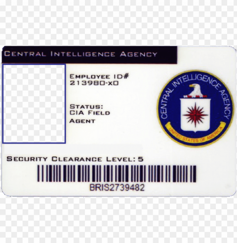 i guess i will have to create two cia id cards and - cia employee id card PNG images for personal projects