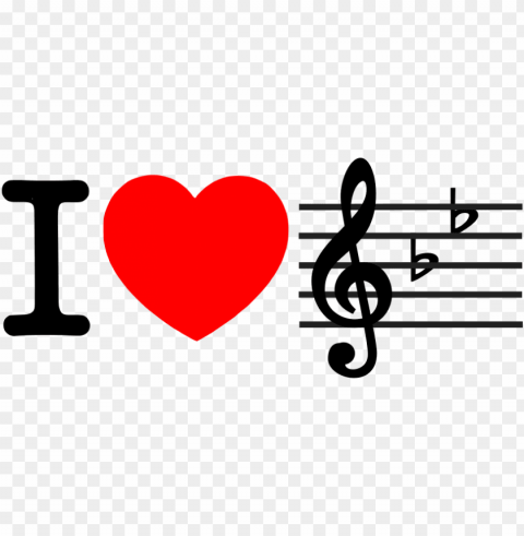 I Love Music HighQuality Transparent PNG Isolated Element Detail