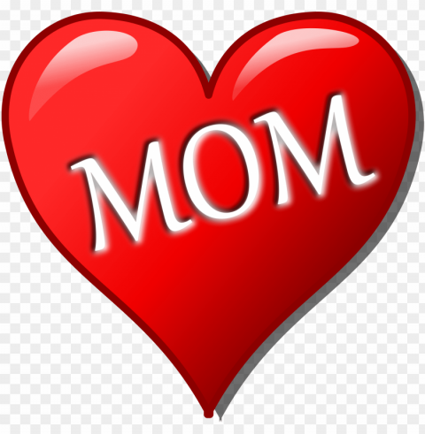 I Love You Mother Download Image - Hearts For Mothers Day PNG Free Transparent