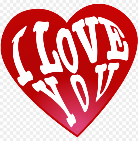 i love you heart transparent - heart Clear pics PNG