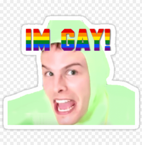 i m gay idubbbz meme Isolated Subject on Clear Background PNG