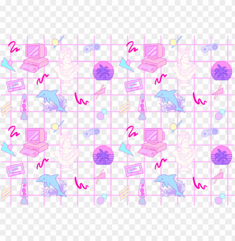 i made a vaporwave pattern i will put it on my redbubble - vaporwave patterns PNG images for printing