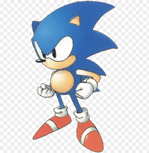 i think classic sonic's defining trait is his dignity - sonic 2 japanese art Transparent background PNG images comprehensive collection
