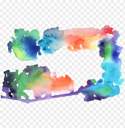 i used watercolor paint to play with color palettes - watercolor paint PNG graphics with clear alpha channel
