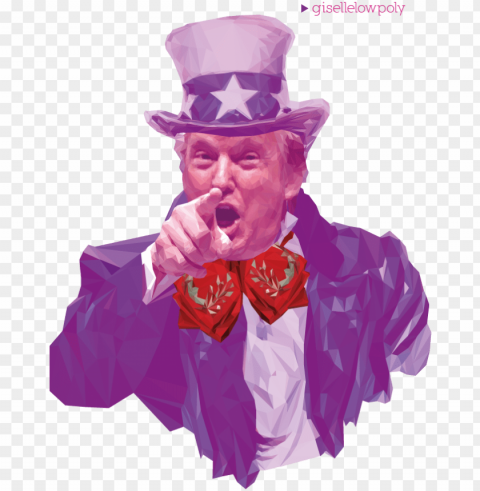 i want you out of here donald trump as uncle sam high - donald trump flag iphone 5c case HighResolution PNG Isolated Artwork