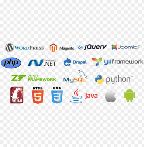 i will fix your html css jquery php wordpress website - logo website en apps Isolated Design Element in PNG Format PNG transparent with Clear Background ID e5af31d5