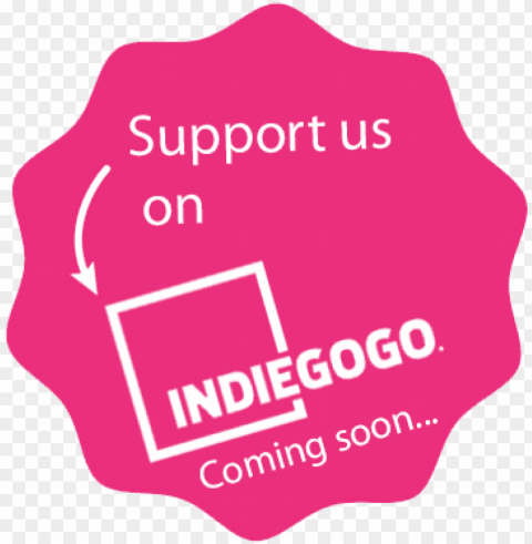 ibebot connected devices - indiegogo logo coming soo PNG files with transparent backdrop complete bundle PNG transparent with Clear Background ID b5b530c8