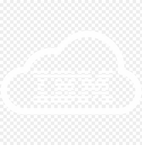 ibm cloud white logo Transparent PNG Isolated Element