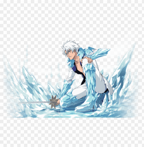 ic - toshiro hitsugaya bleach brave souls PNG images with transparent overlay