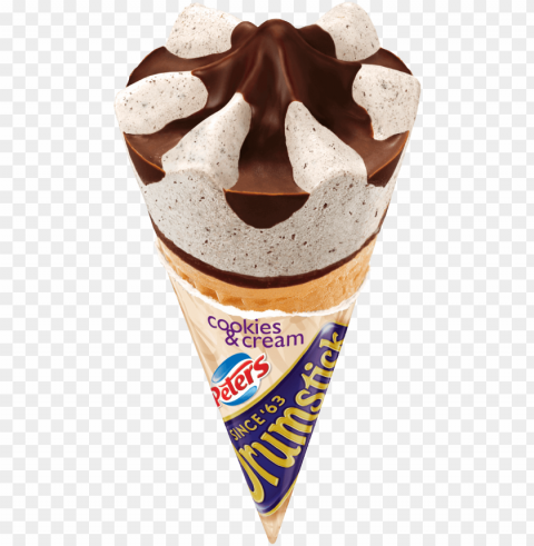 ice cream cones dessert food - drumstick cookies and cream Free download PNG with alpha channel extensive images