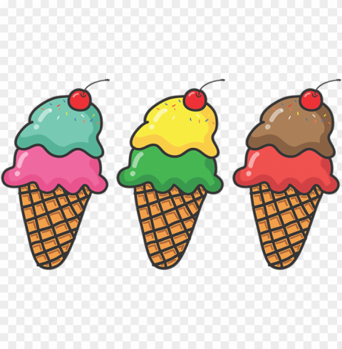 ice cream dessert chocolate taste - ice cream cone Transparent PNG graphics assortment