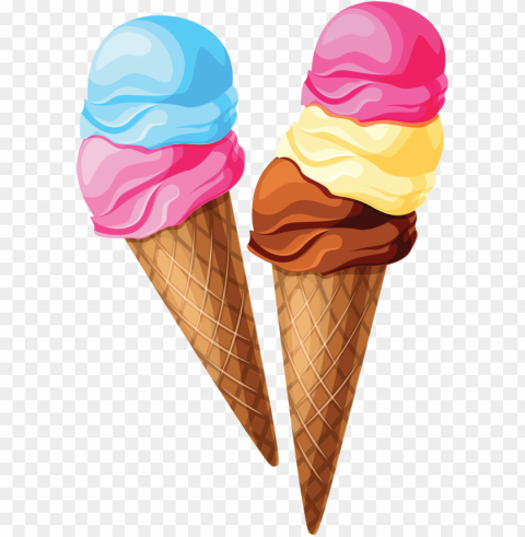 ice cream food download Isolated Design Element in PNG Format