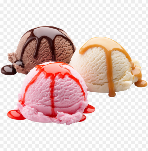 ice cream food wihout HighResolution PNG Isolated on Transparent Background