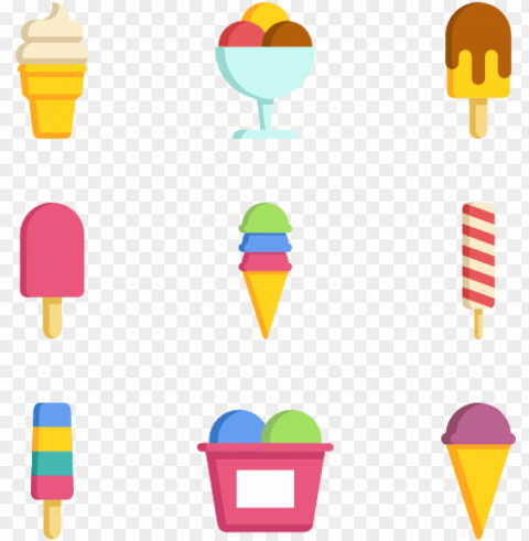 ice cream icon clip black and white download - ice cream vector ico PNG Graphic Isolated with Clear Background