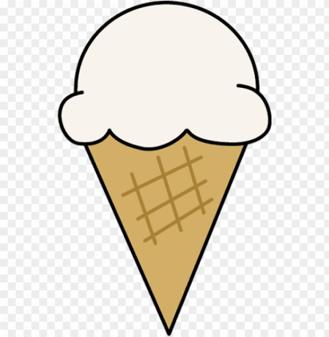 ice cream scoop clipart vanilla ice cream cone clip - clip art ice cream Isolated Element on Transparent PNG