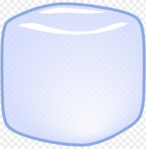 ice cube angled - bfb ice cube body Clear Background PNG Isolated Graphic Design