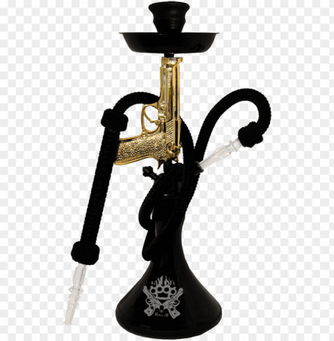 iced by gangsta hookah h - gangsta hookah Transparent PNG Isolated Subject