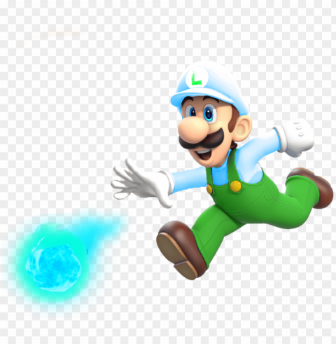 Iceluigi Ltl - Super Mario 3d World Fire Luigi PNG Images Free
