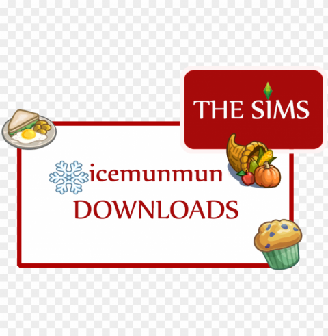 icemunmun's sims 4 downloads - illustratio Free download PNG images with alpha channel