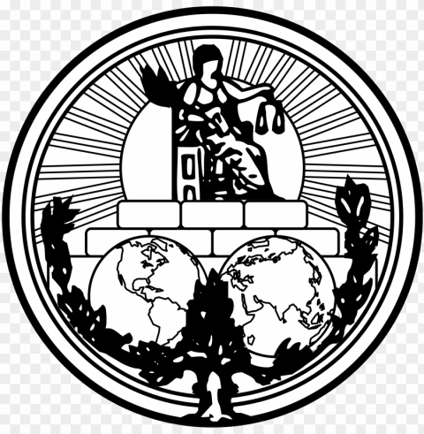 icj logo by webster fadel sr - international court of justice logo PNG images without licensing