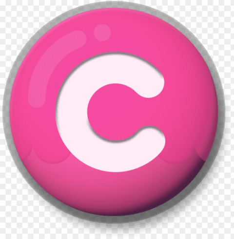 Ick Jr Letter C Isolated Graphic On Transparent PNG