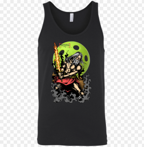 ickleball warrior 3480 bella canvas unisex tank High-resolution PNG PNG transparent with Clear Background ID d3909ec2