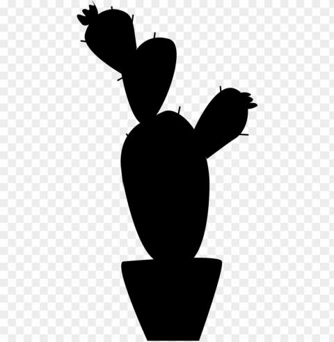 icon cactus svg icon free download - cactus silhouette PNG with no cost