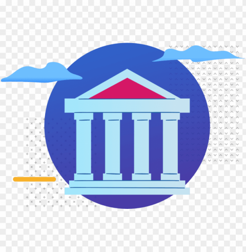 icon of a bank - emblem PNG images with clear alpha channel broad assortment