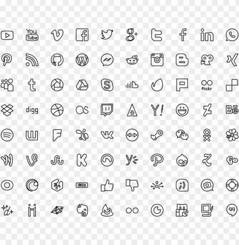 icon social icons - google material icons vector HighResolution PNG Isolated on Transparent Background