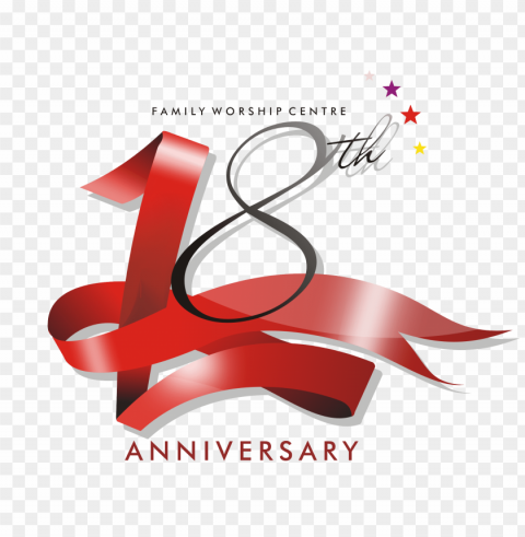 icon vector - 18th anniversary PNG images with no fees