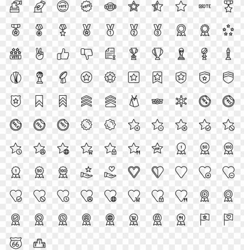 icon vote reward & badges - icon Free download PNG images with alpha channel