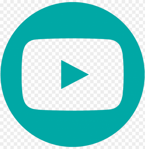 icon-youtube - circle youtube logo Transparent PNG Isolated Graphic with Clarity