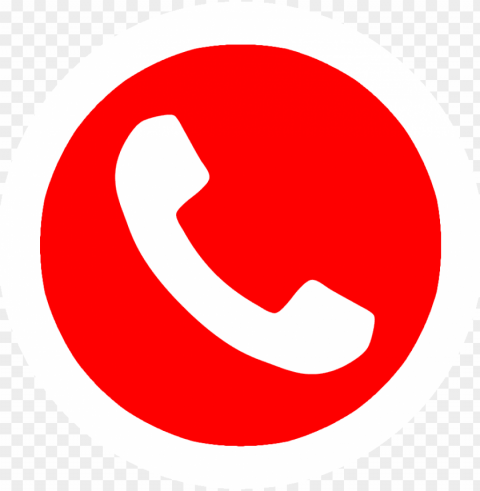 icono telefono rojo - whatsapp logo red PNG files with no background assortment