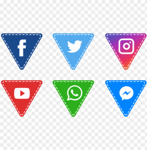 icons facebook facebook icon twitter and psd - all social media logo PNG files with transparent canvas collection