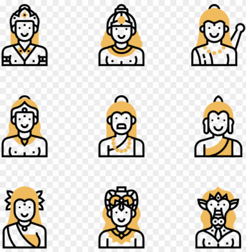 icons free hindu PNG images for printing