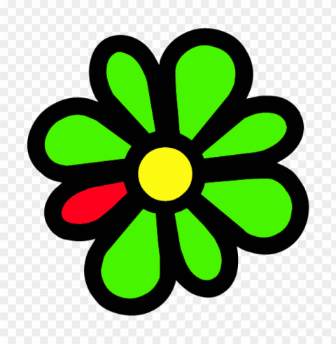 icq logo Transparent PNG images for printing