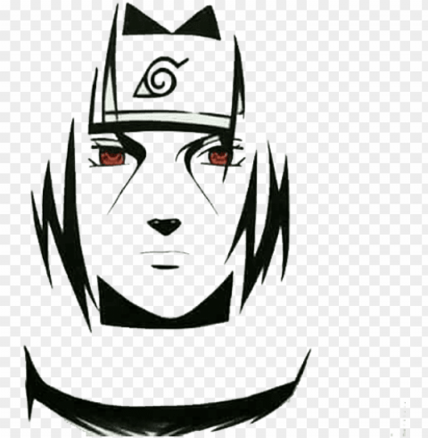 icture black and white library itachi uchiha sasuke - naruto blanco y negro PNG images with alpha transparency layer
