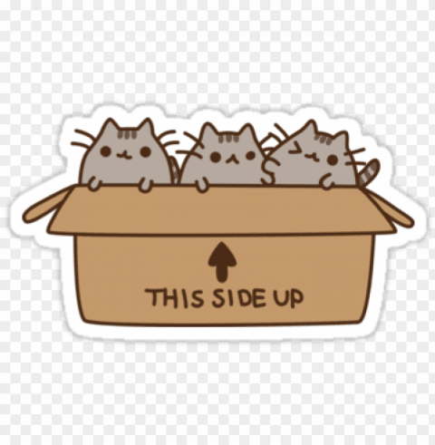 icture freeuse download pusheen box stickers by reun - baby pusheen the cat PNG images for printing