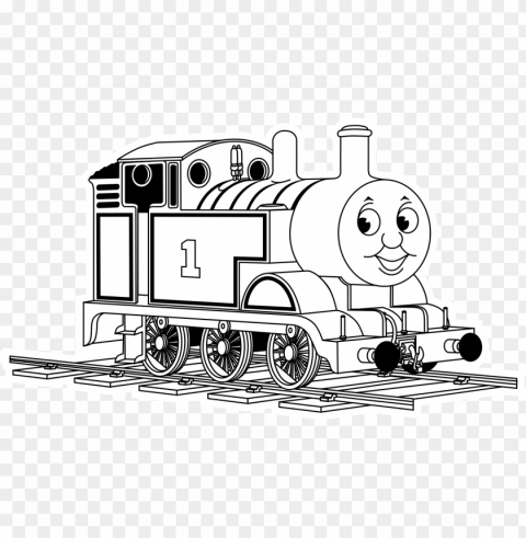 icture library stock the tank engine coloring page - thomas the tank engine black and white Images in PNG format with transparency