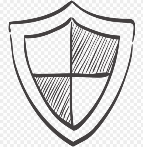 icture of a shield - sketch of a shield PNG transparent graphics for projects