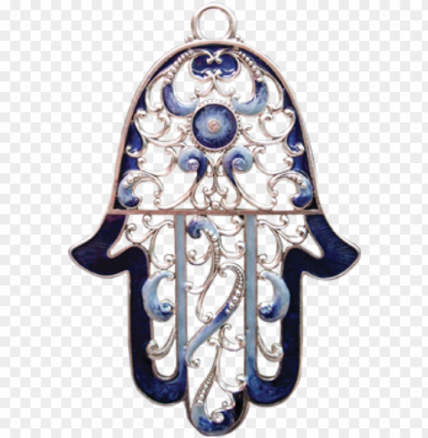 icture of blue silver filigree hamsa - large filigree scroll hamsa plaque PNG images transparent pack PNG transparent with Clear Background ID a9544a05