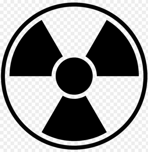 icture of radioactive choice - radiation black and white PNG image with no background