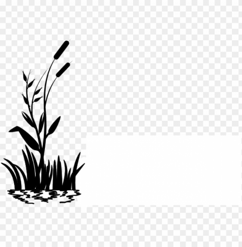 icture royalty free stock cattail clip art at clker - grass clip art black and white PNG files with no backdrop wide compilation