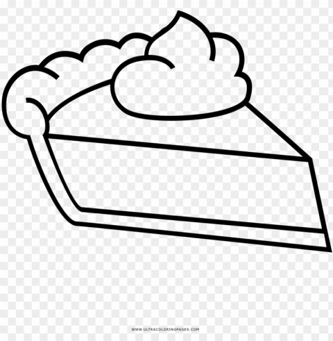 ie slice coloring page - tart drawi Isolated PNG Image with Transparent Background PNG transparent with Clear Background ID c6ffd396