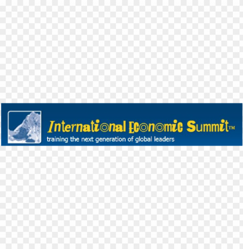 ies - international economic summit logo PNG transparency